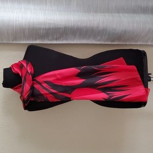 Silk scarf Christian Fischbacher Red Tulips